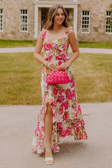 Garden Views Floral Maxi Dress