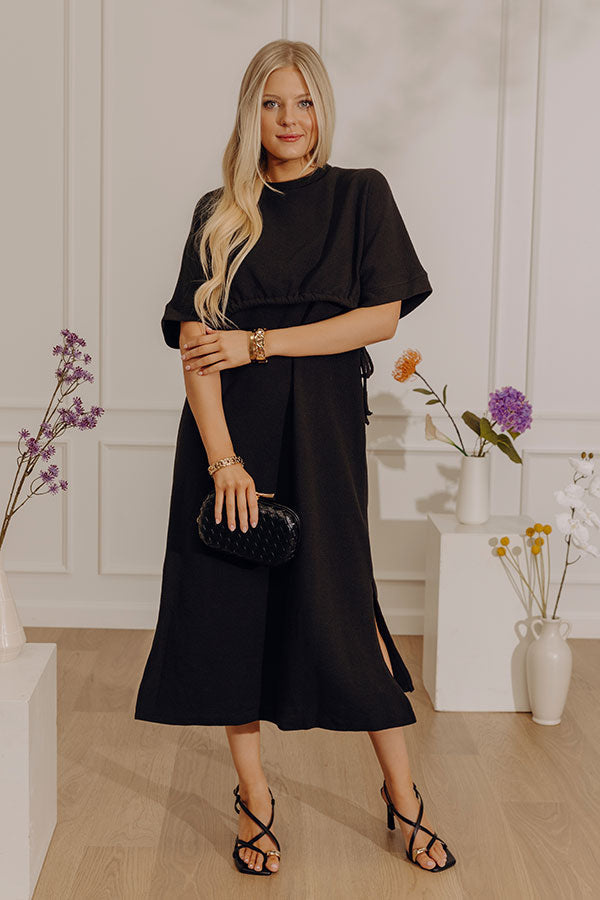 Uptown Muse Knit Midi Dress