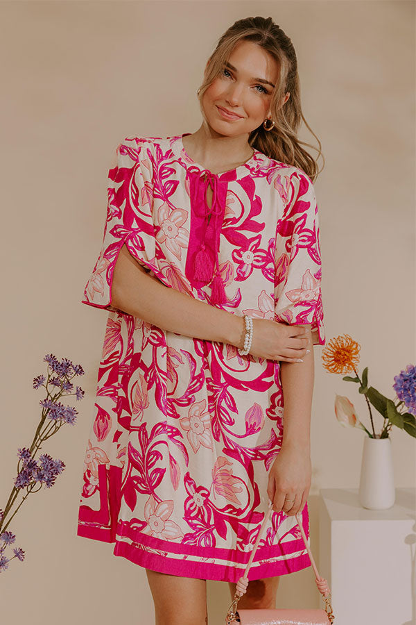 Sweet Ivy Floral Mini Dress