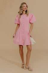 Modern Muse Button Down Mini Dress