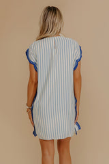 Cabana Classic Embroidered Mini Dress