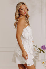 For The Frill Of It Ruffle Mini Dress