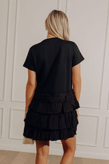 Meet Me on the Dance Floor Ruffle Mini Dress