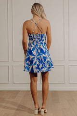 Kiss Me At The Cabana Floral Mini Dress