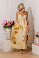 Garden Gathering Floral Maxi Dress