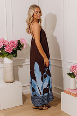 Sweet On Vacation Floral Maxi Dress