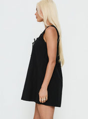 Antiquity Swing Mini Dress Black