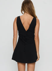 Adder Mini Dress Black