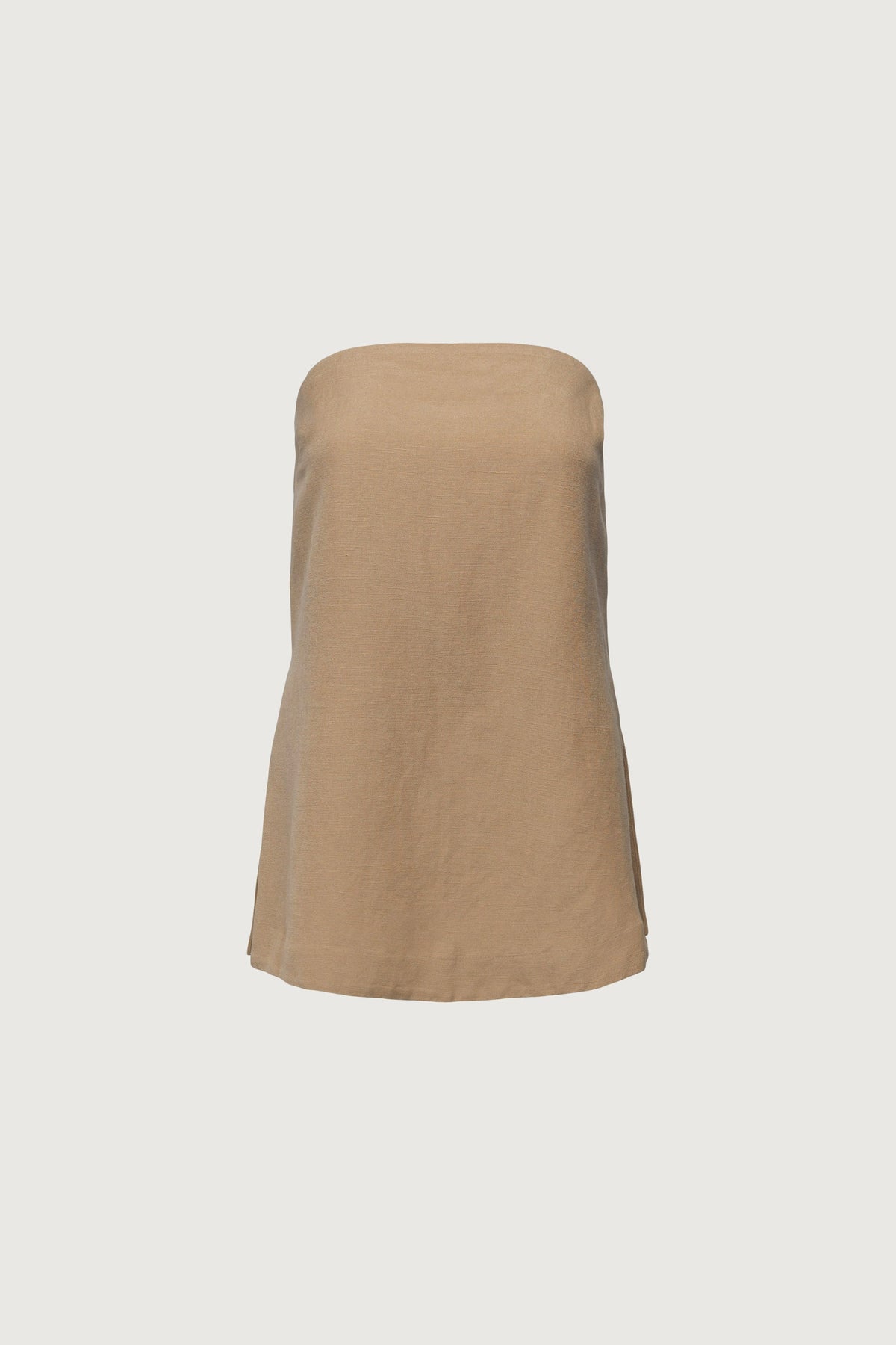 LINEN BLEND TUBE TOP