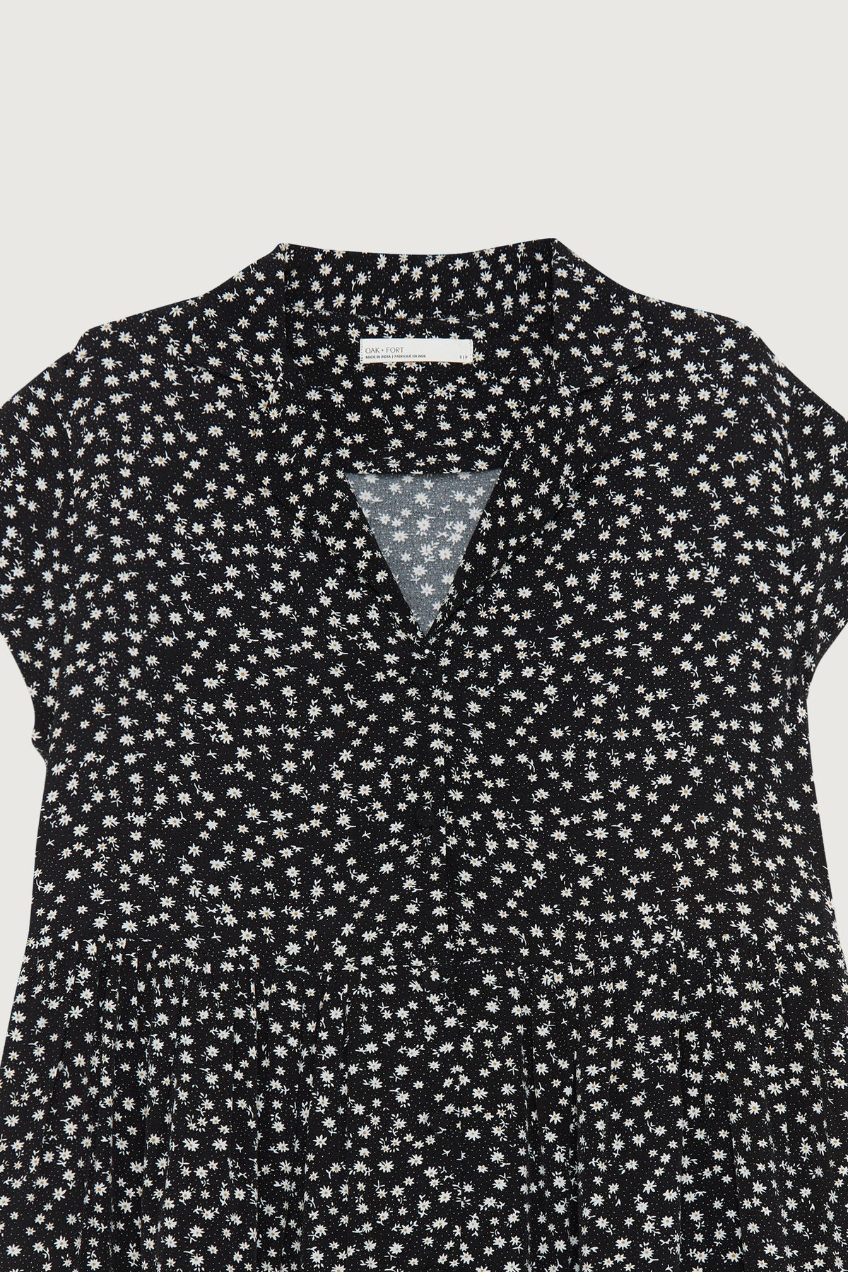 BUTTON UP MINI DRESS