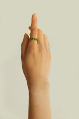 GEM STUD RING