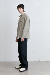 KNIT BUTTON UP SHIRT