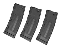 ASG Hybrid H-15 Magasin, Mid-Cap, 180 Skud, 3 stk Action Sport Games