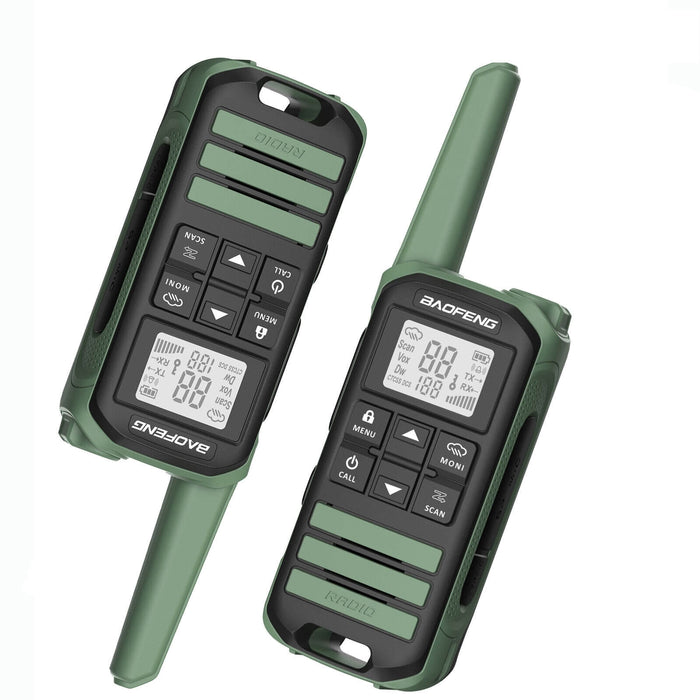 Baofeng FR 22A Walkie Talkie Sæt, Grøn Baofeng Tech