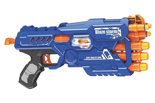 Blaze Storm MEGA blaster legetøjsgevær med to skudtyper
