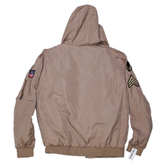 CSG Military Style Jacket with Patches - Large - Army & Outdoors - Field Jackets