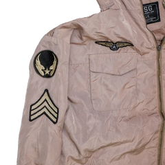 CSG Military Style Jacket with Patches - Large - Army & Outdoors - Field Jackets