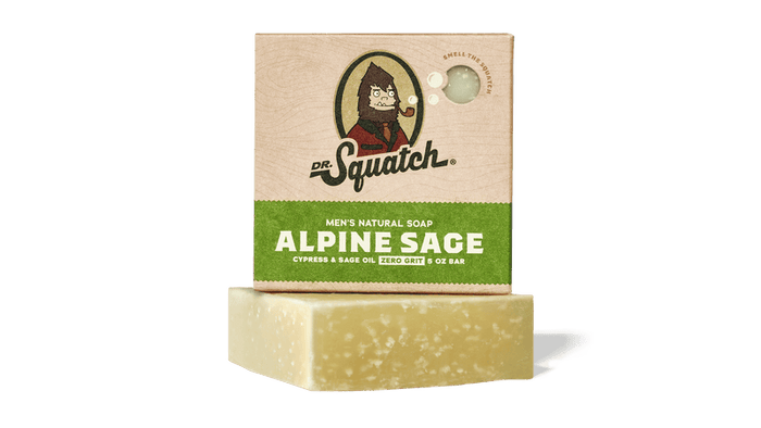 Dr. Squatch Alpine Sage, Sæbeblok Dr. Squatch
