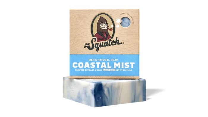 Dr. Squatch Coastal Mist, Sæbeblok Dr. Squatch