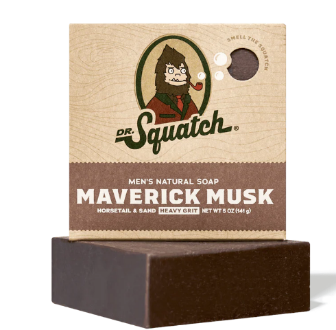 Dr. Squatch Maverick Musk, Sæbeblok Dr. Squatch