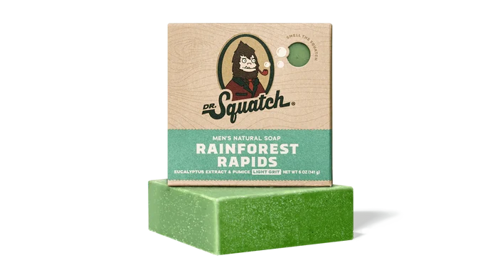 Dr. Squatch Rainforest Rapids, Sæbeblok Dr. Squatch