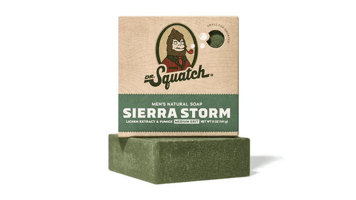 Dr. Squatch Sierra Storm, Sæbeblok Dr. Squatch