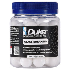 Duke Impact Glass Breaking .68, 50 stk Duke Defence