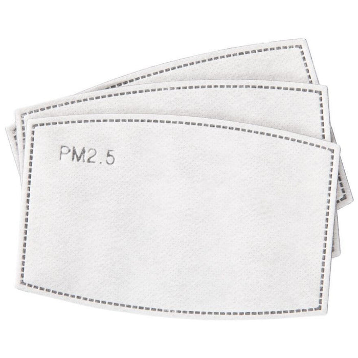 Trespass maske PM2.5 filtre med fem lag, 3-pak