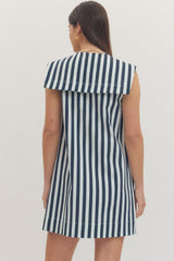 Mallory Sailor Collar Mini Dress