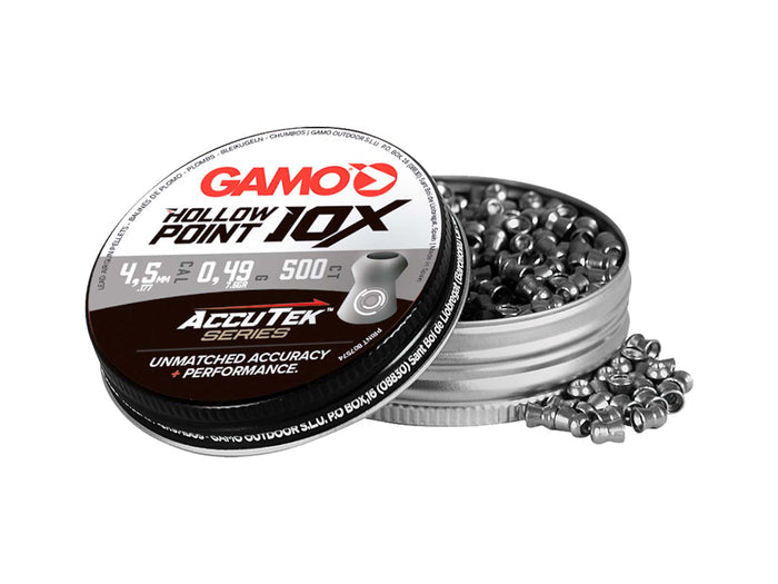 Gamo Accutek Hollow Point, 500stk, 4,5mm(.177) Gamo