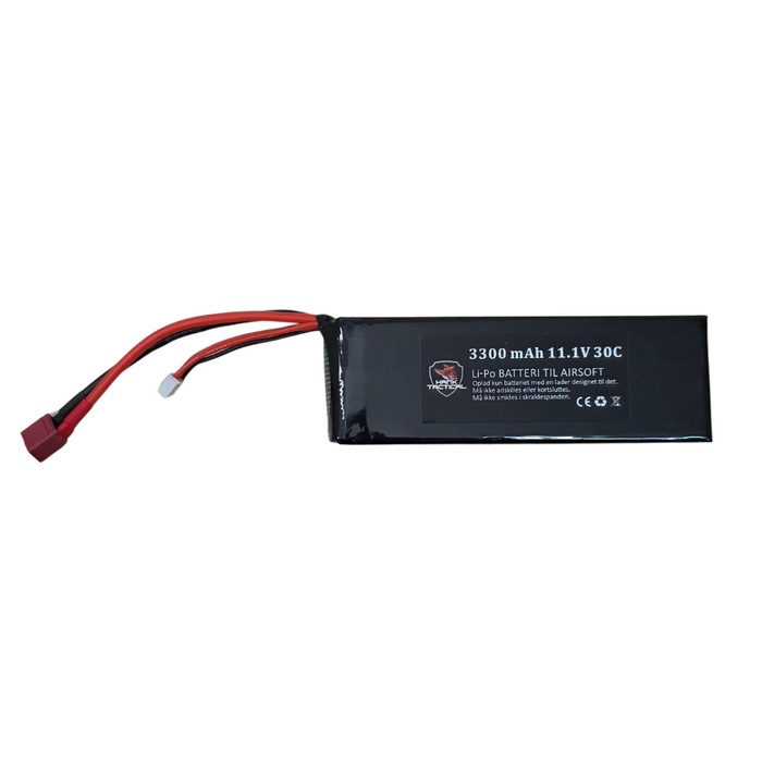 Hank Tactical, 11,1V LiPo, 3300 mAh, Dean Hank Tactical