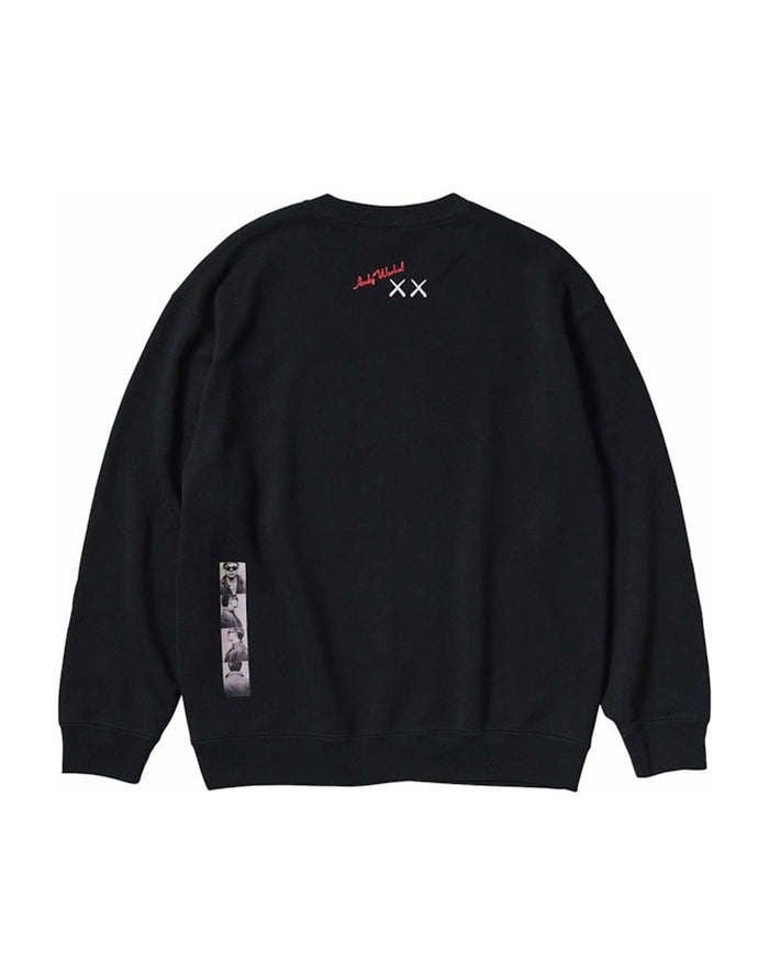 KAWS x Uniqlo Warhol Graphic 476119 Sweatshirt Black