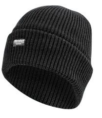 Mil-Tec Thinsulate Strik Hue, Sort Miltec