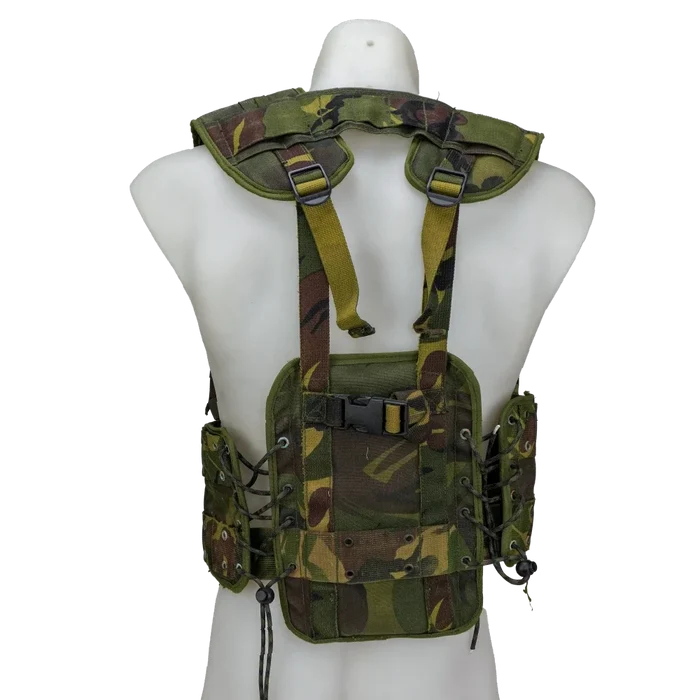 Modified Dutch DPM M93 Combat Vest - Large - Film Production Used - Combat Vests & Rigs