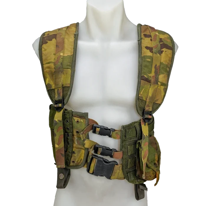 Modified Dutch DPM M93 Combat Vest - Small - Film Production Used - Combat Vests & Rigs