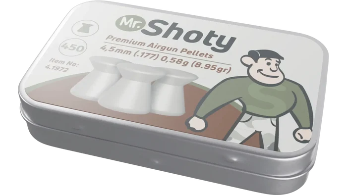 Mr. Shorty Fladhagl, 4,5 mm, 450 Stk Umarex