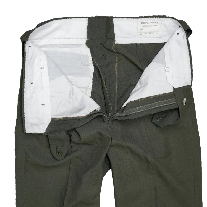 NZ Army Dacron Service Dress Trousers - Small - New Zealand Army Surplus - Dress Trousers