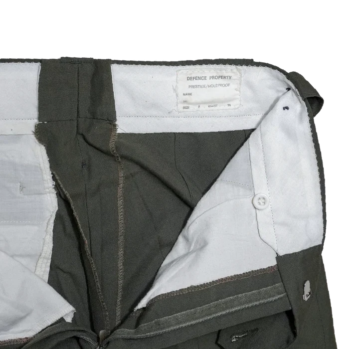 NZ Army Dacron Service Dress Trousers - Small - New Zealand Army Surplus - Dress Trousers