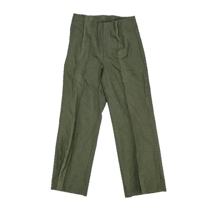 Olive Service Dress Trousers - Medium, Item 1 - Film Production Used - Dress Trousers