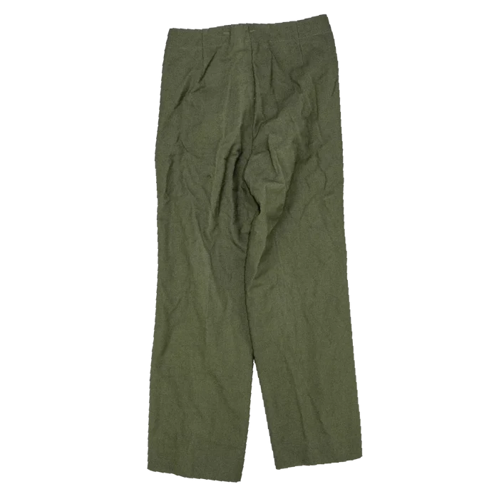 Olive Service Dress Trousers - Medium, Item 1 - Film Production Used - Dress Trousers