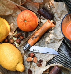 Opinel No. 7, Bøg, Rund Spids Opinel
