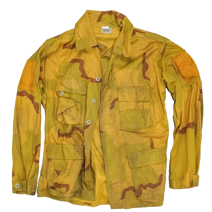 Production Made - US 3 Col Desert Shirt - Dyed - Large - Film Production Used - Field Shirts