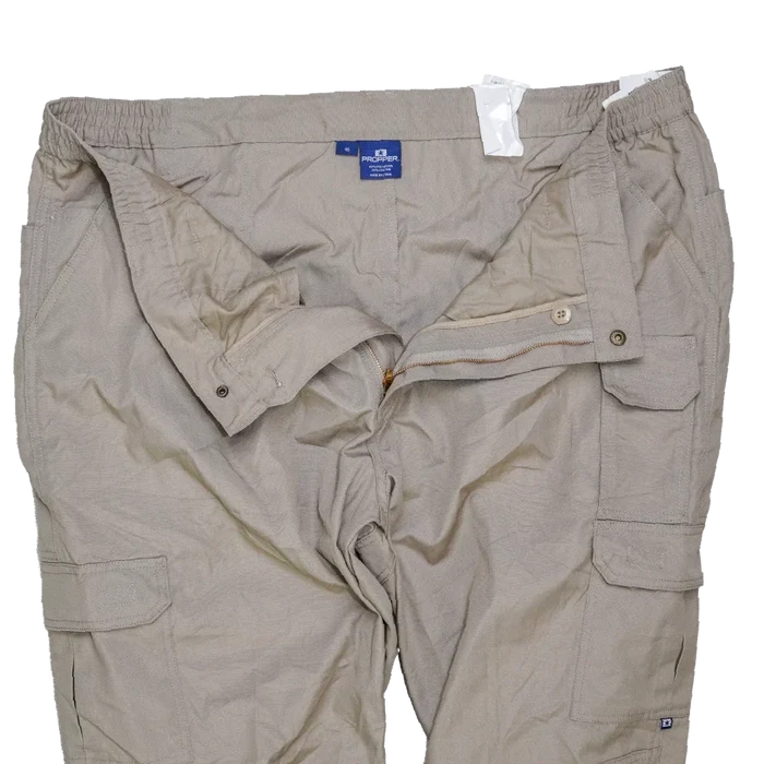 Propper Khaki Cargo Pants - Size 46 - 3XL - Army & Outdoors - Cargo Trousers