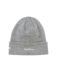 Supreme New Era Box Logo Beanie (FW22) Heather Grey
