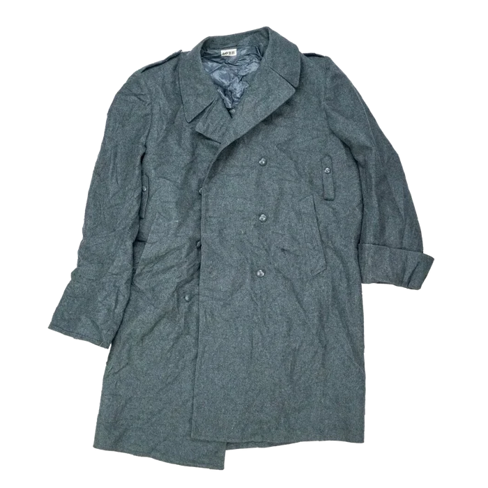 Swiss Army Wool Coat - Medium Short - Swiss Army Surplus - Great Coats