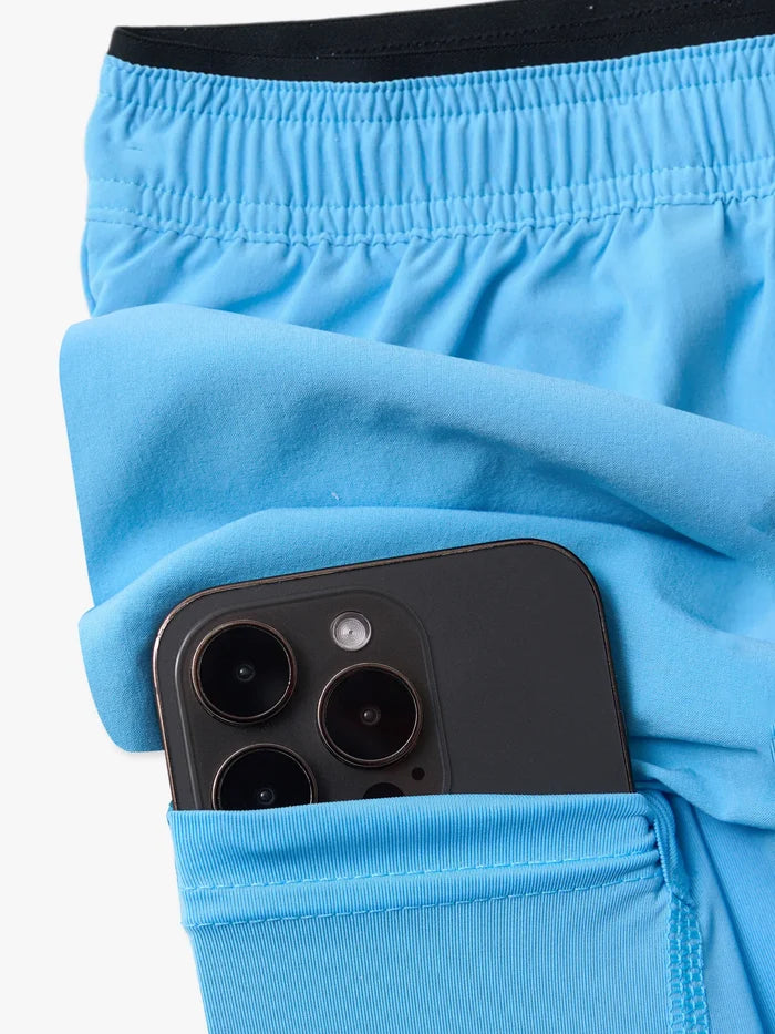 The Afternoon Blues 5.5" (Ultimate Training Short with Hidden Liner) - Image 3 - Chubbies Shorts