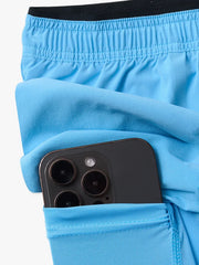 The Afternoon Blues 5.5" (Ultimate Training Short with Hidden Liner) - Image 3 - Chubbies Shorts