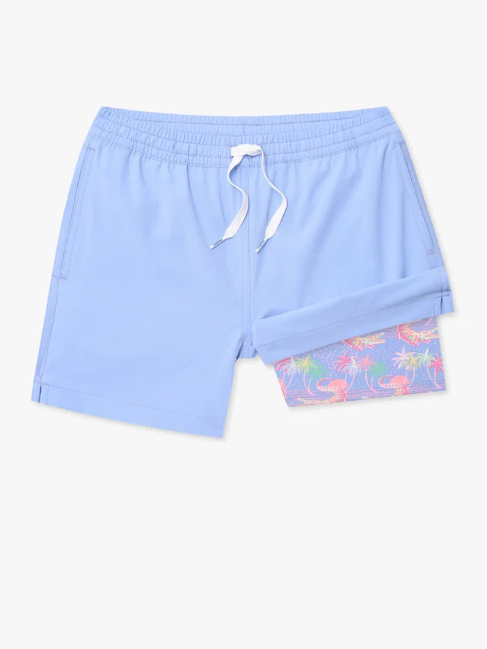 The Alpine Skies (Boys Lined Swim Trunk) - Image 1 - Chubbies Shorts