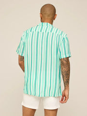 The Bayside Stripe (Rayon Sunday Shirt) - Image 2 - Chubbies Shorts