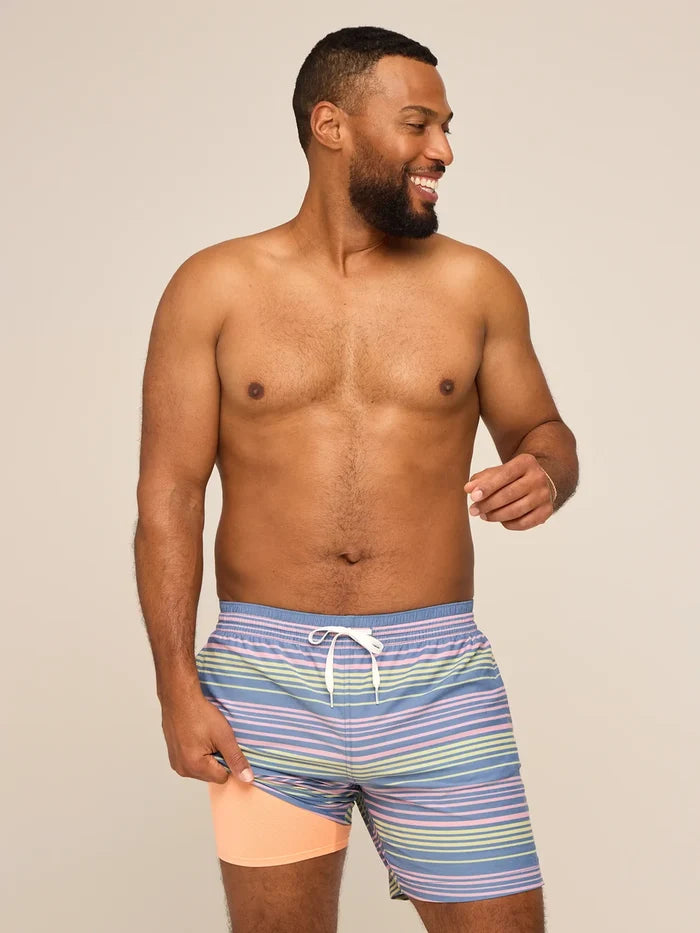 The Blossom Bands 5.5" (Classic Lined Swim Trunk) - Image 1 - Chubbies Shorts